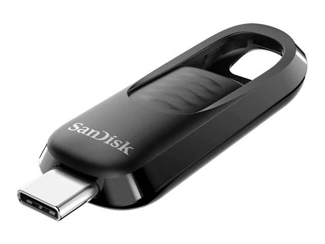 Clé USB SanDisk Ultra Slider - USB 3.2 Gen 1 - 128 Go - Noir – Image 2