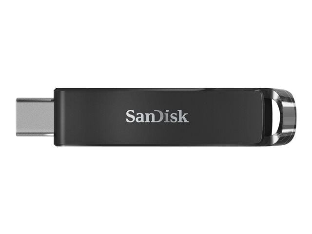 Clé USB SanDisk Ultra - USB 3.1 Gen 1 / USB-C - 64 Go - Noir