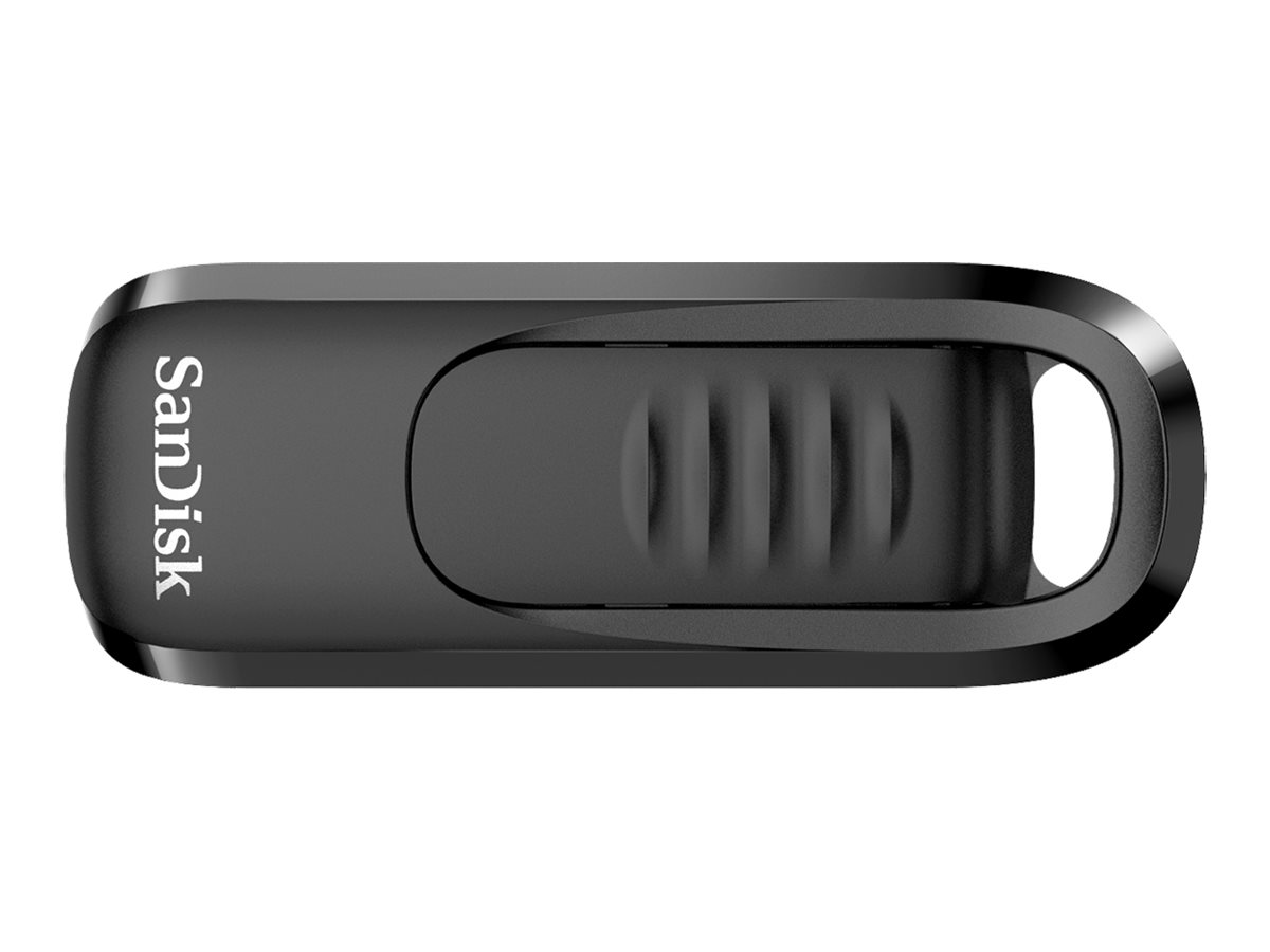 Clé USB SanDisk Ultra Slider - USB 3.2 Gen 1 - 128 Go - Noir – Image 3