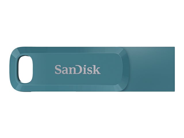 Clé USB SanDisk Ultra Dual Drive Go - USB 3.1 Gen 1/USB-C - 128 Go - Vert