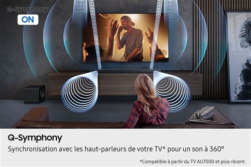 Barre de son Samsung Q-Series HW-QS710F 2025 Dolby Atmos 3.1.2Ch Noir – Image 8