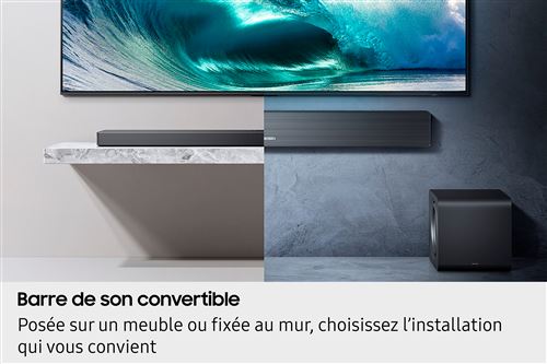 Barre de son Samsung Q-Series HW-QS710F 2025 Dolby Atmos 3.1.2Ch Noir – Image 10