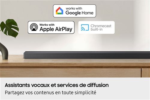 Barre de son Samsung Q-Series HW-QS710F 2025 Dolby Atmos 3.1.2Ch Noir – Image 6