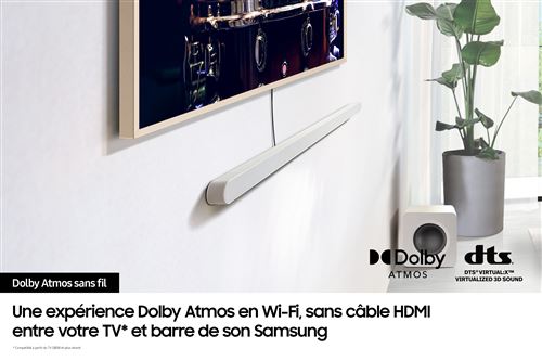 Barre de son Samsung S-Series HW-S811D/XE Dolby Atmos Blanc – Image 7