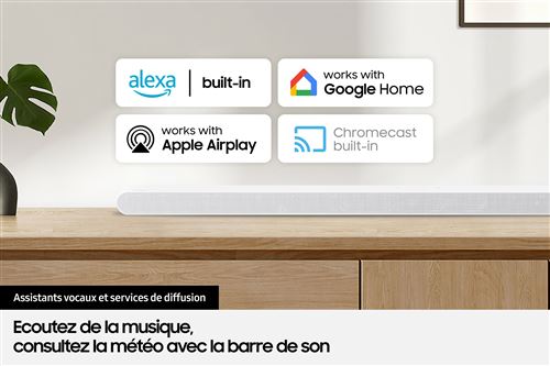 Barre de son Samsung S-Series HW-S811D/XE Dolby Atmos Blanc – Image 9