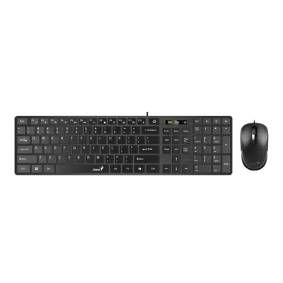Ensemble clavier + souris filaire Genius SlimStar C126
