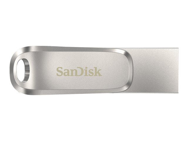 Clé USB SanDisk Ultra Dual Drive Luxe - USB-C 3.1 Gen 1 - 32 Go - Argent – Image 4