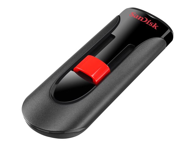 Clé USB SanDisk Cruzer Glisser - USB 2.0 - 128 Go - Noir – Image 2