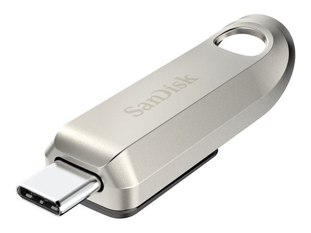 Clé USB SanDisk Ultra Luxe - USB-C 3.2 Gen 1 - 128 Go - Argent – Image 3