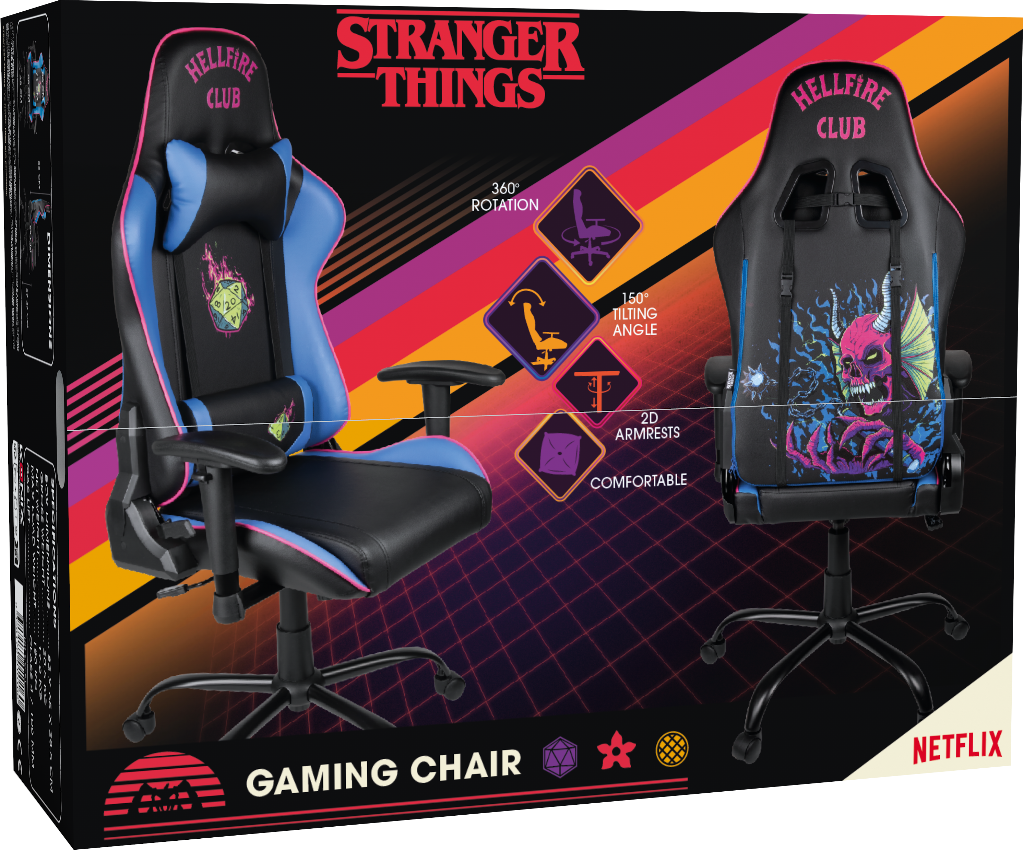 Siège Gamer Konix - Stranger Things – Image 6