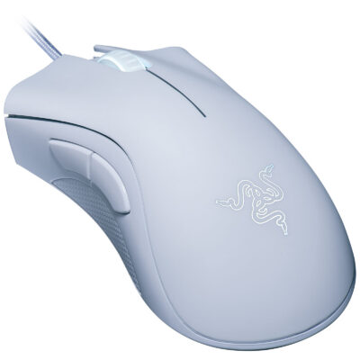 Souris Gamer filaire Razer DeathAdder Essential 2021 (Blanc)