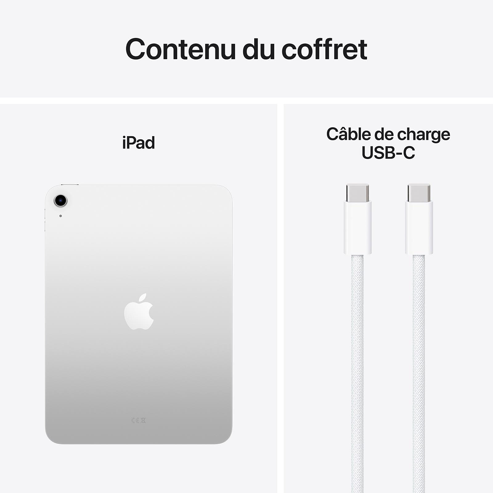 Tablette Apple iPad (2025) 128 Go Wi-Fi Argent – Image 4