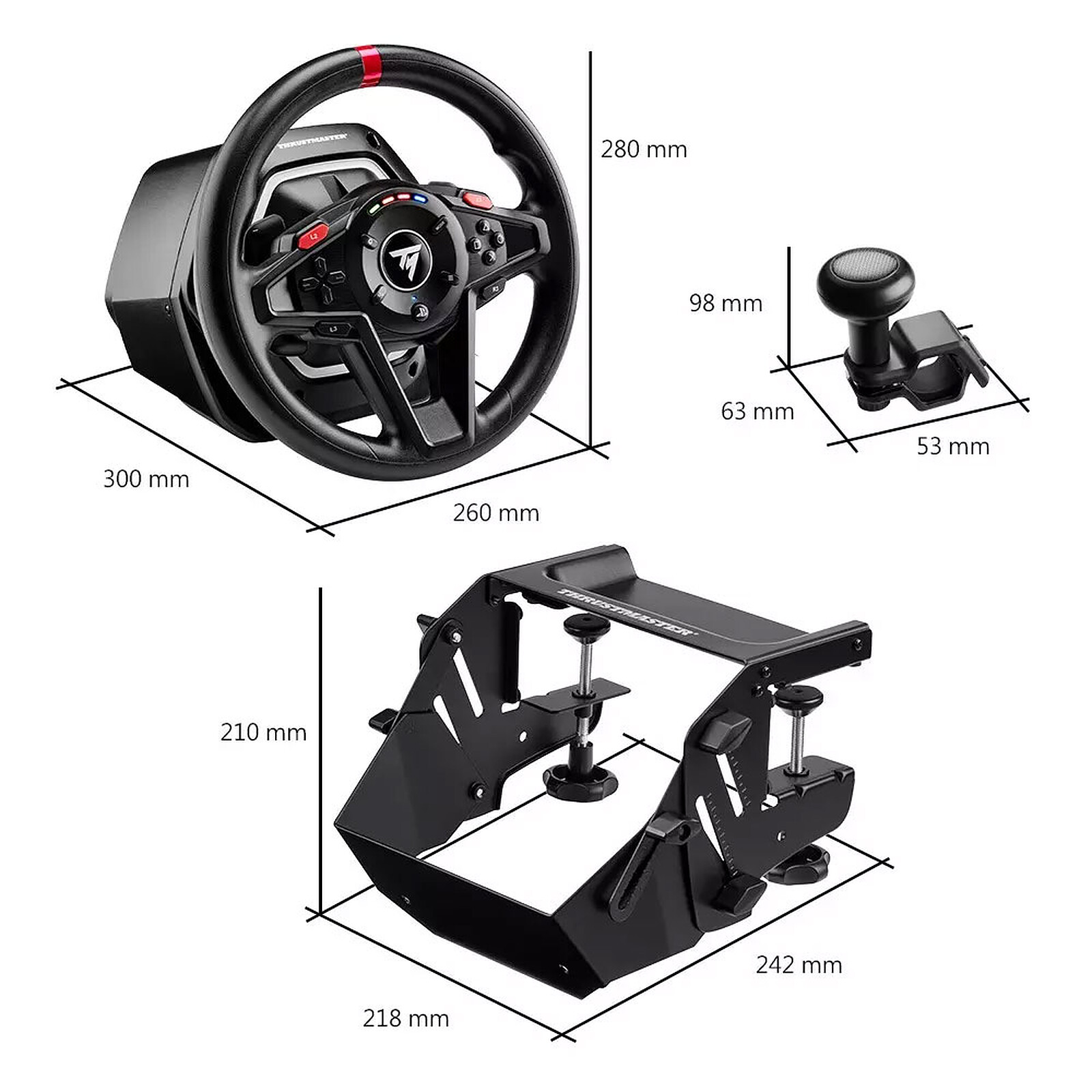 Volant Thrustmaster T128-P SimTask Pack - PS4/PS5/PC – Image 3