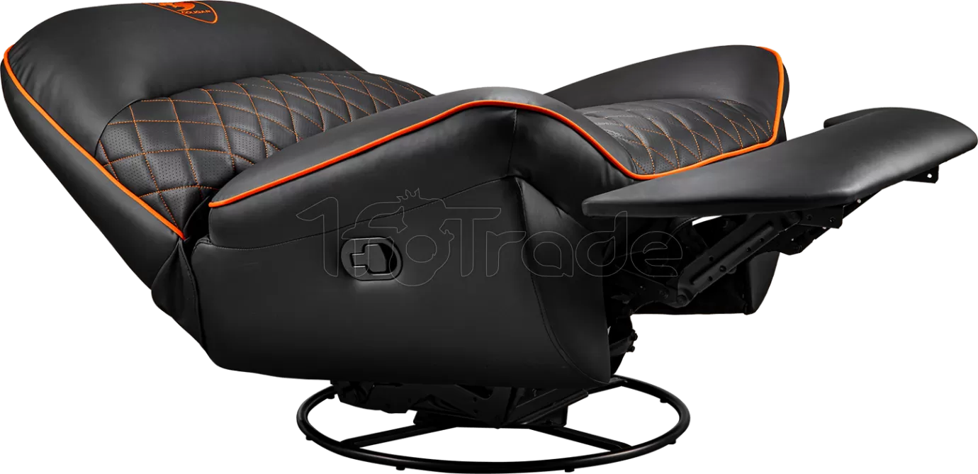 Siège Gamer Sofa Cougar Overlord (Noir/Orange) – Image 5