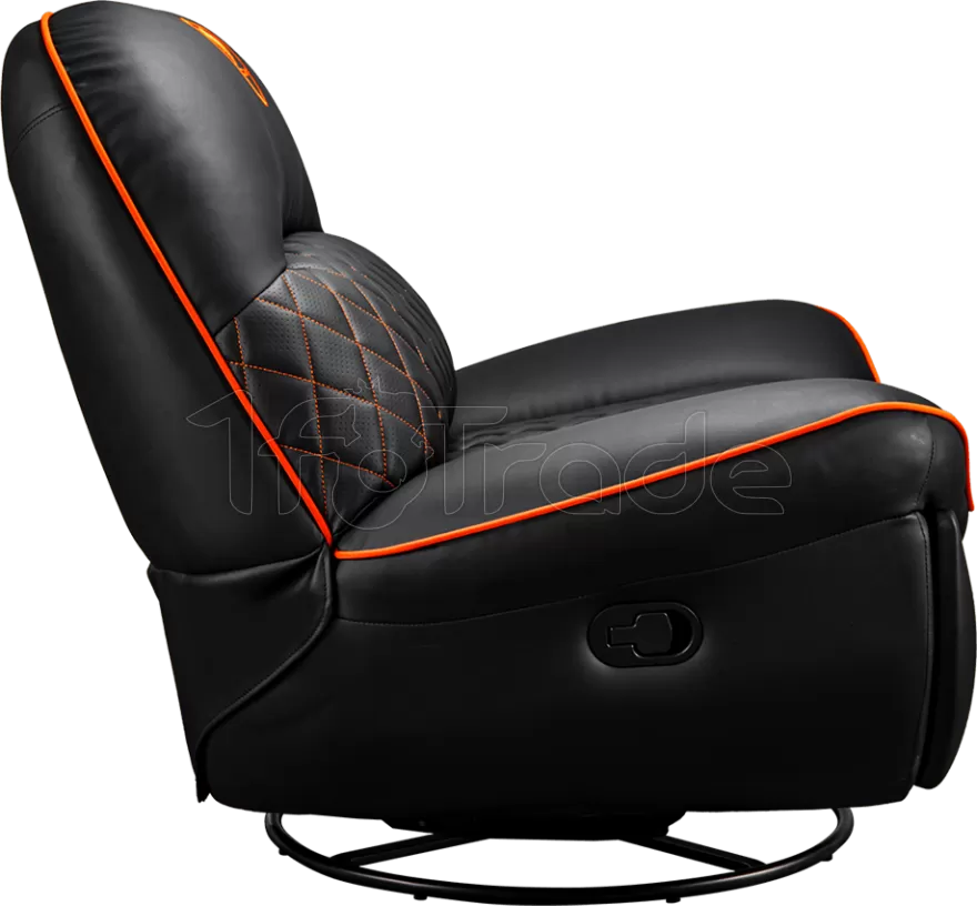 Siège Gamer Sofa Cougar Overlord (Noir/Orange) – Image 4