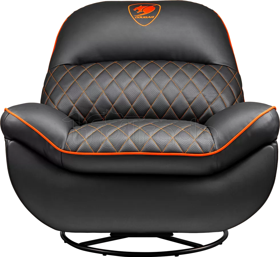 Siège Gamer Sofa Cougar Overlord (Noir/Orange) – Image 2