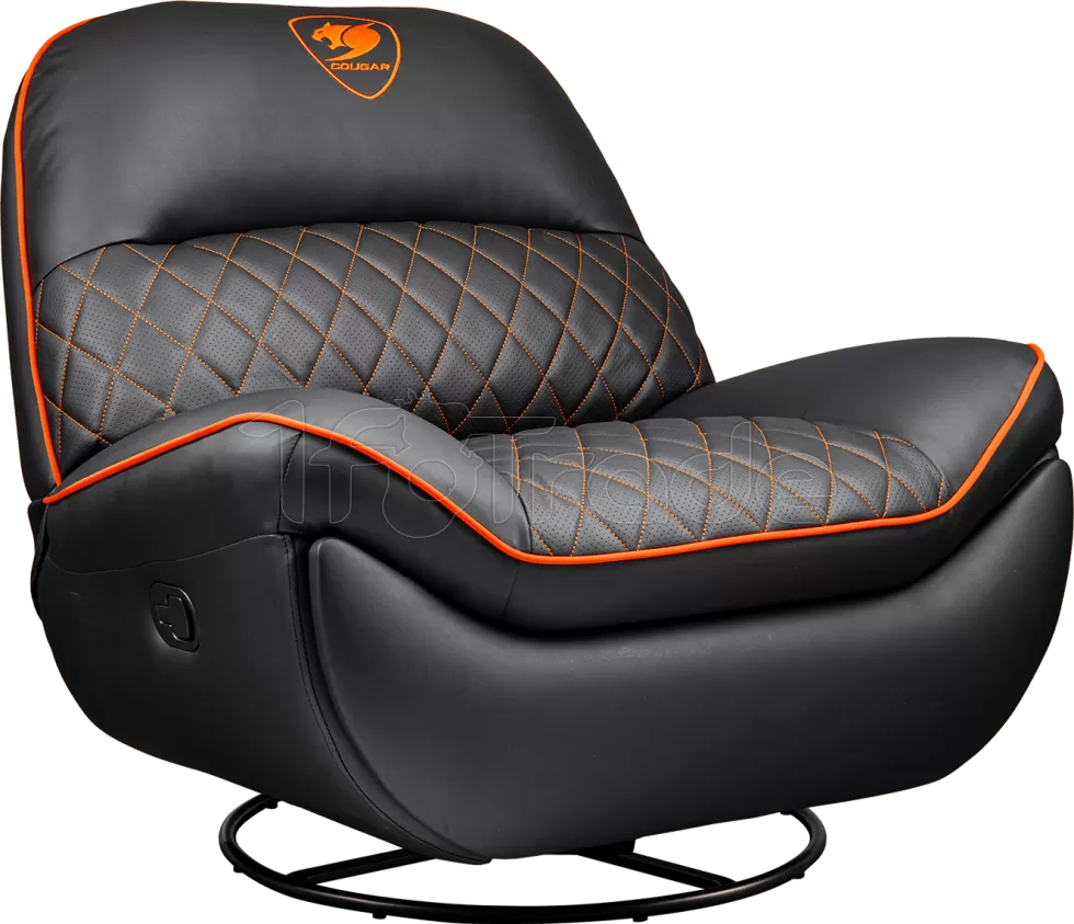 Siège Gamer Sofa Cougar Overlord (Noir/Orange)