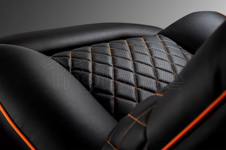Siège Gamer Sofa Cougar Overlord (Noir/Orange) – Image 6